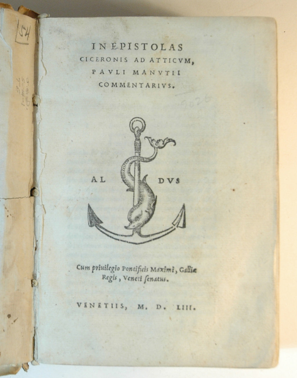 MANUTIUS, Paulus