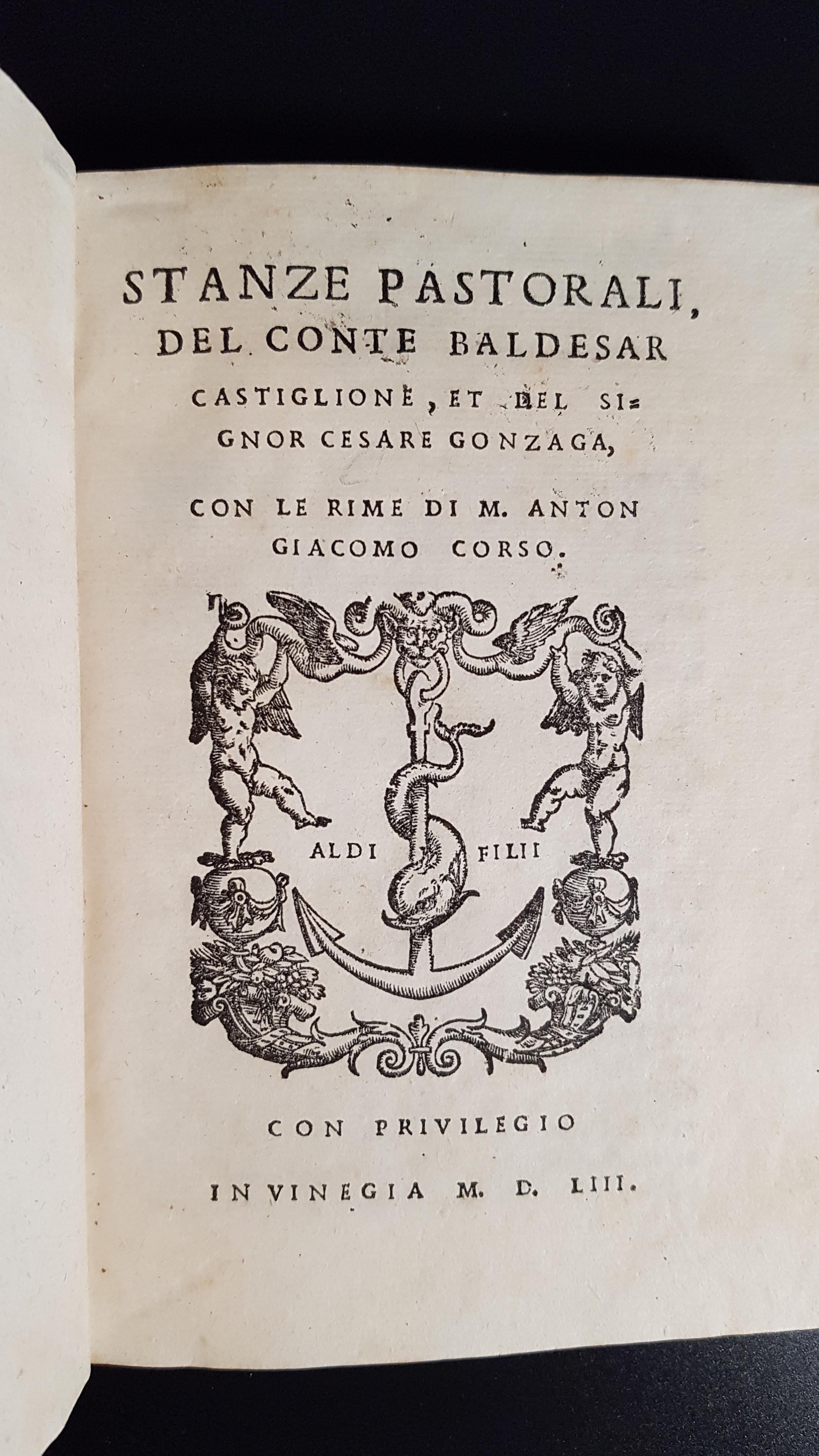 CASTIGLIONE, Baldassarre.