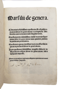 INGEN, Marsilius van, et al. [with] AEGIDIUS ROMANUS.
