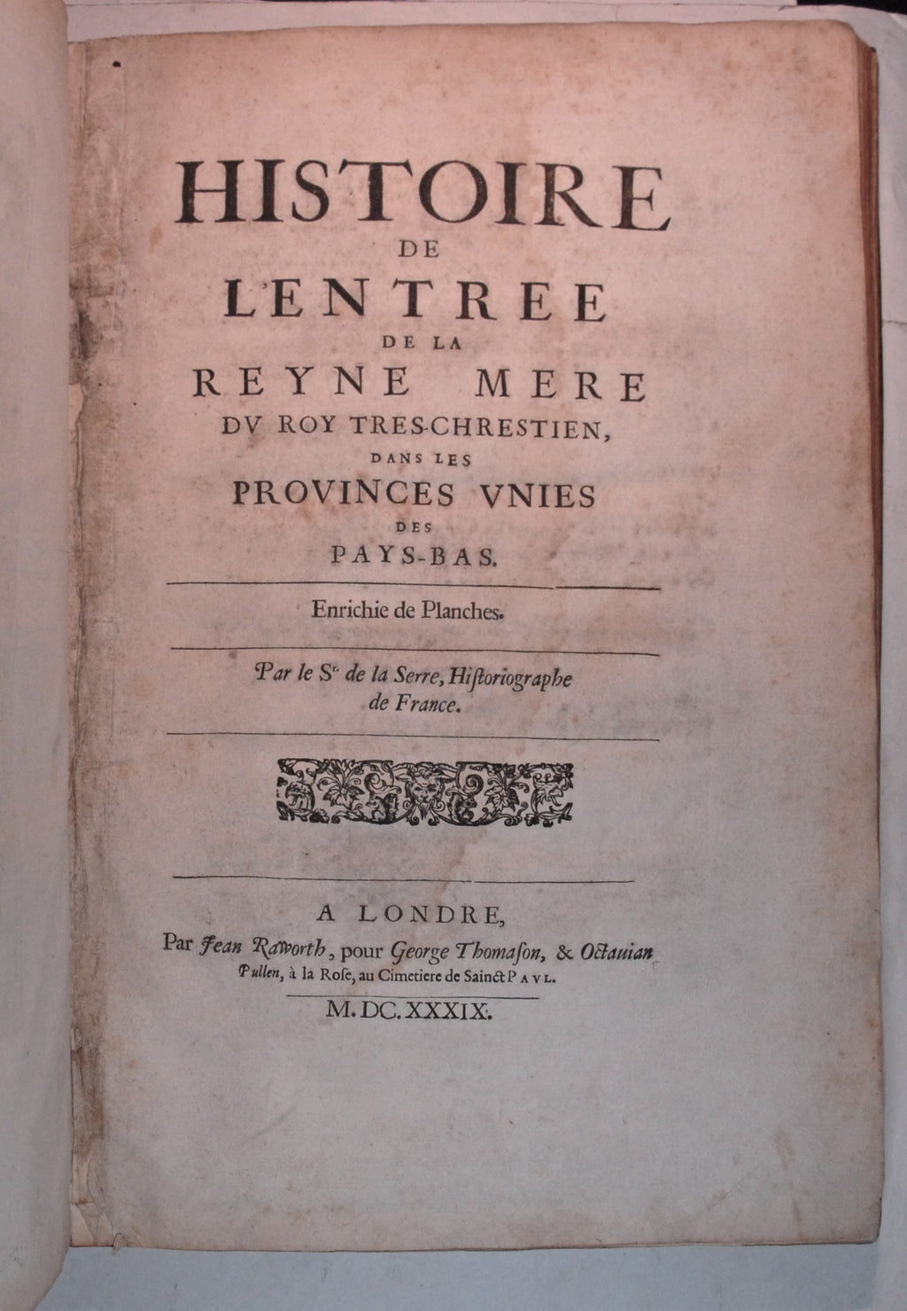 PUGET DE LA SERRE, Jean