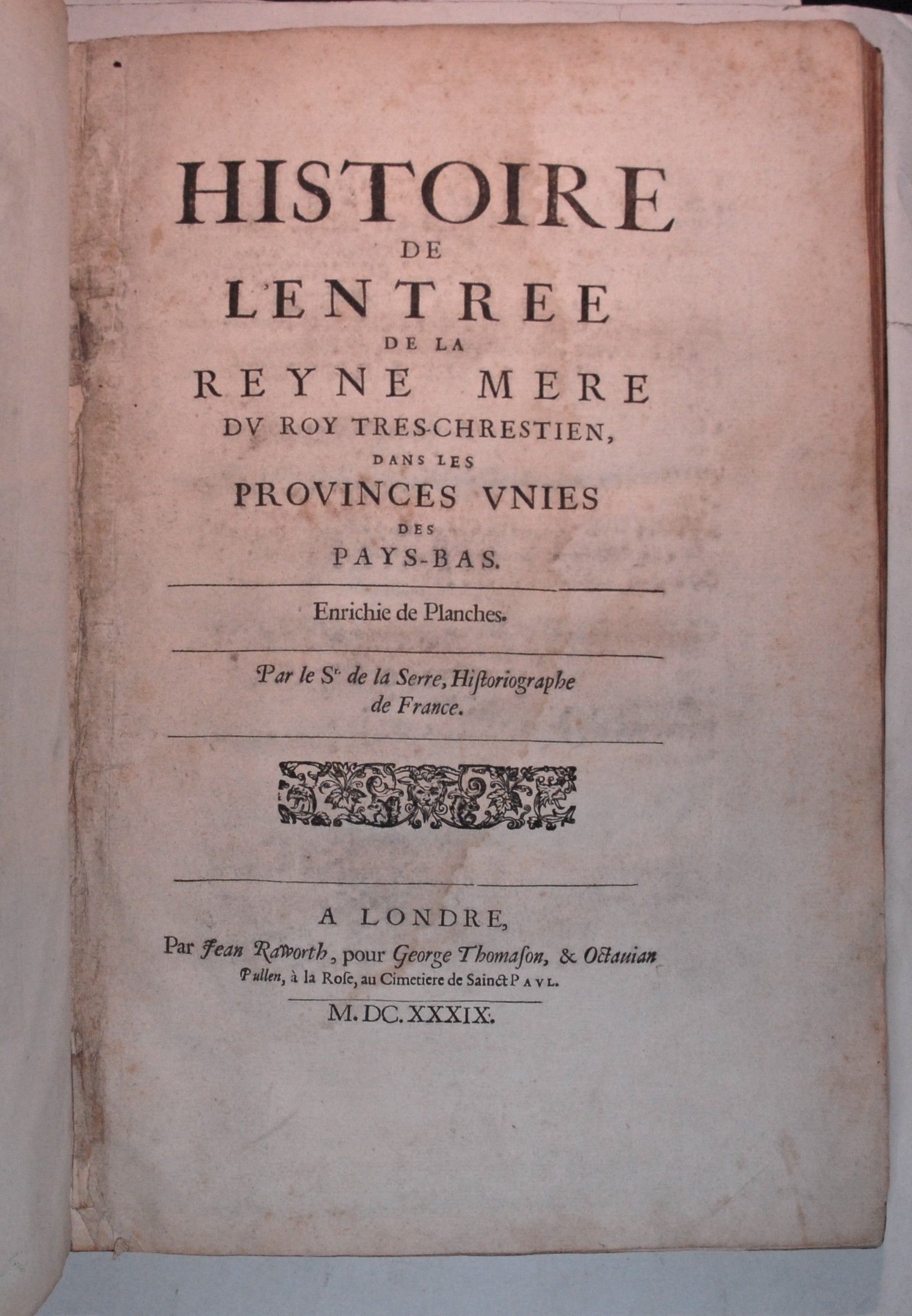 PUGET DE LA SERRE, Jean