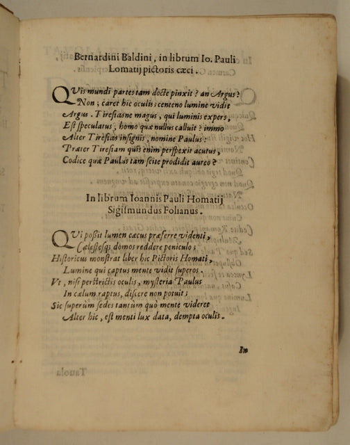 LOMAZZO, Paolo