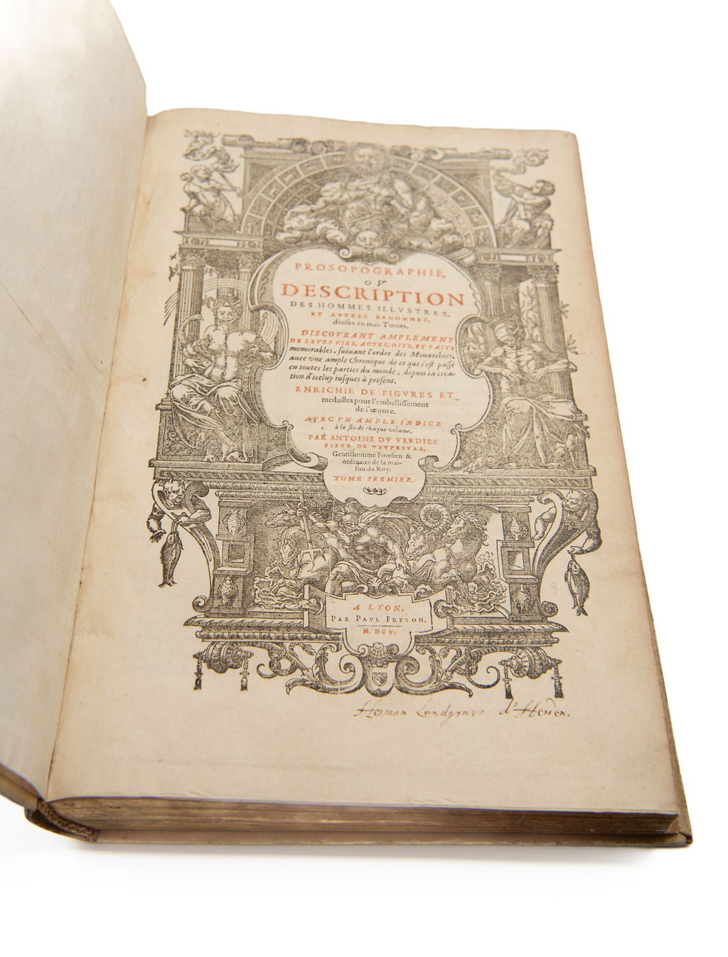 DU VERDIER, Antoine.