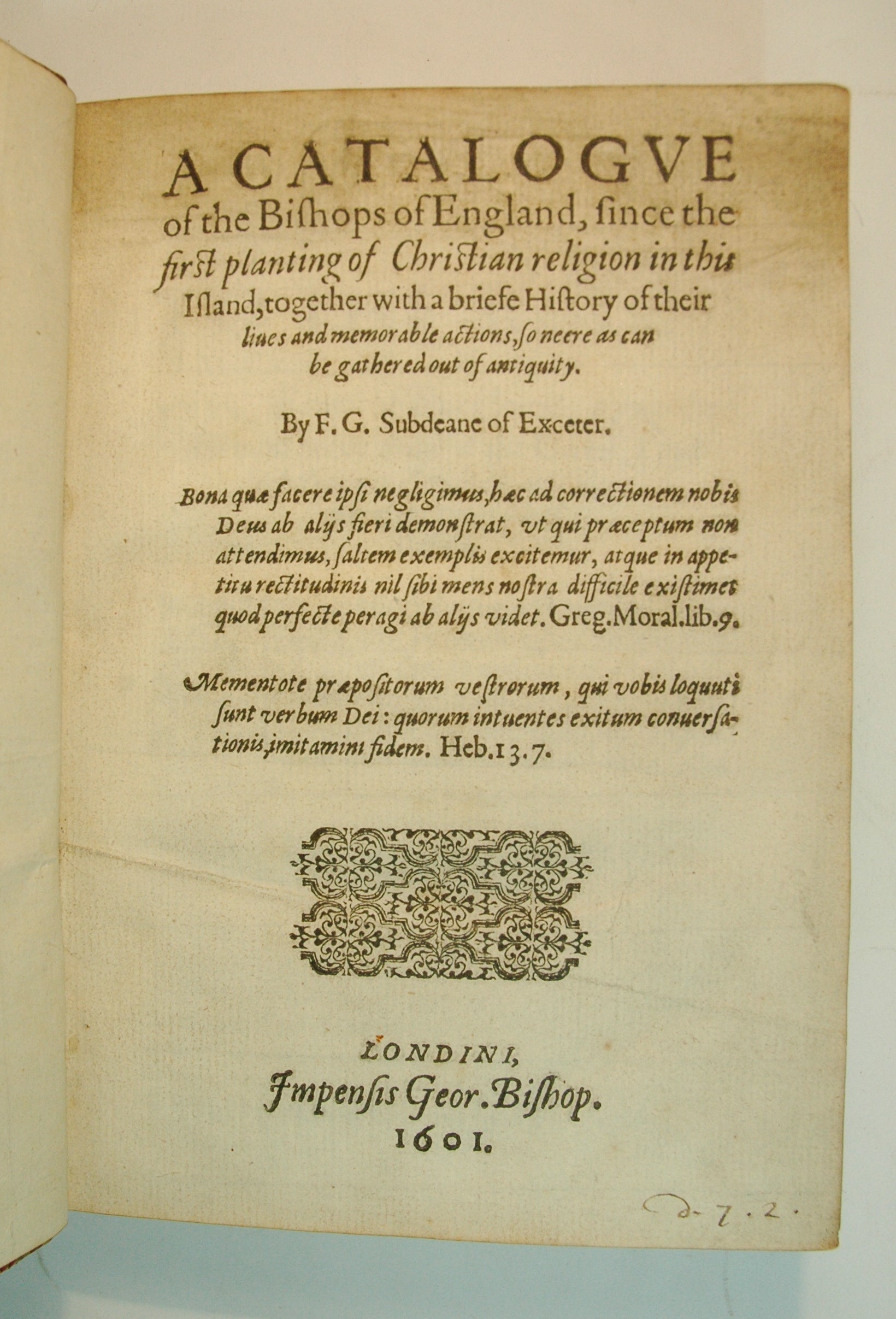 GODWIN, Francis