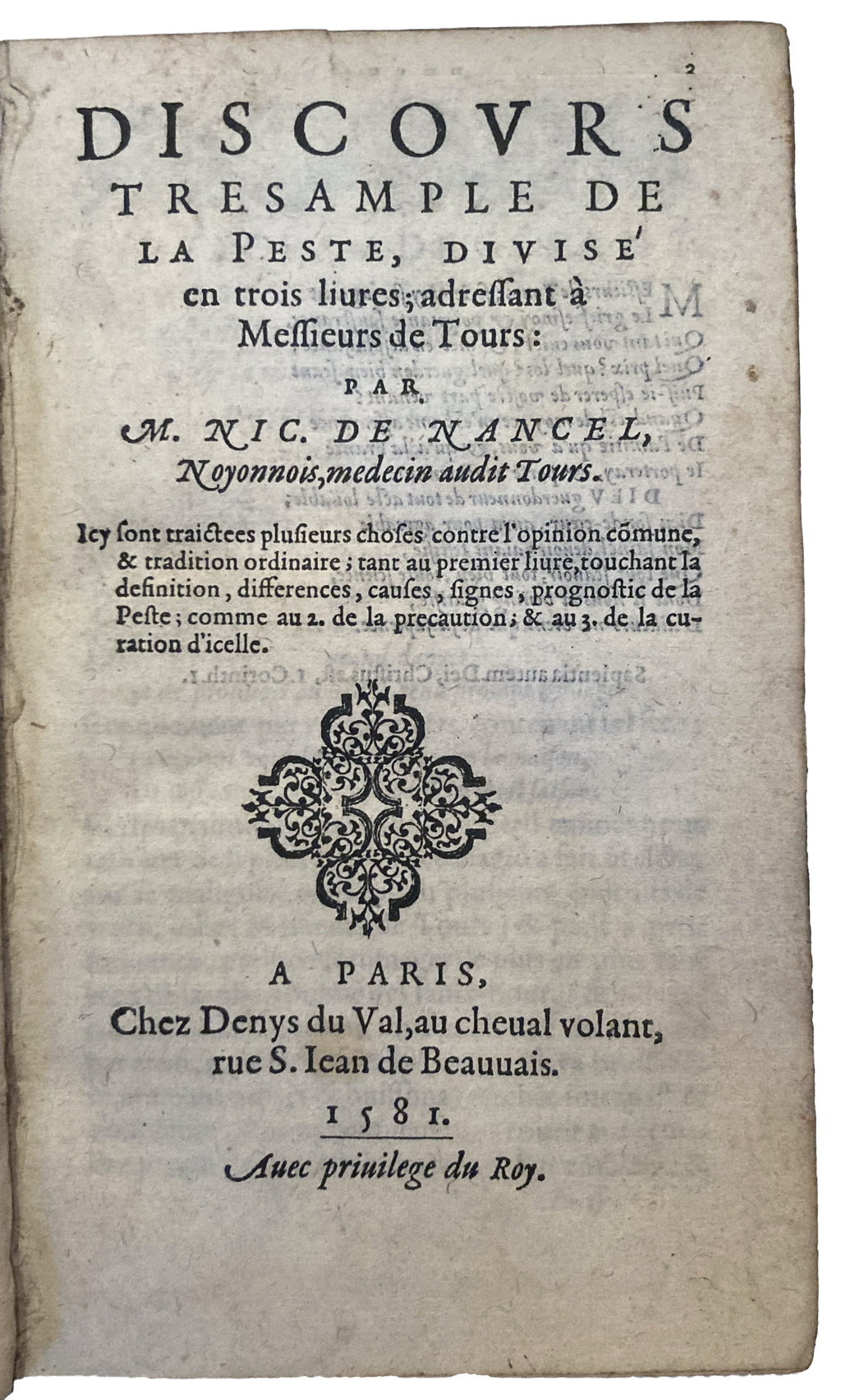 NANCEL, Nicolas de.