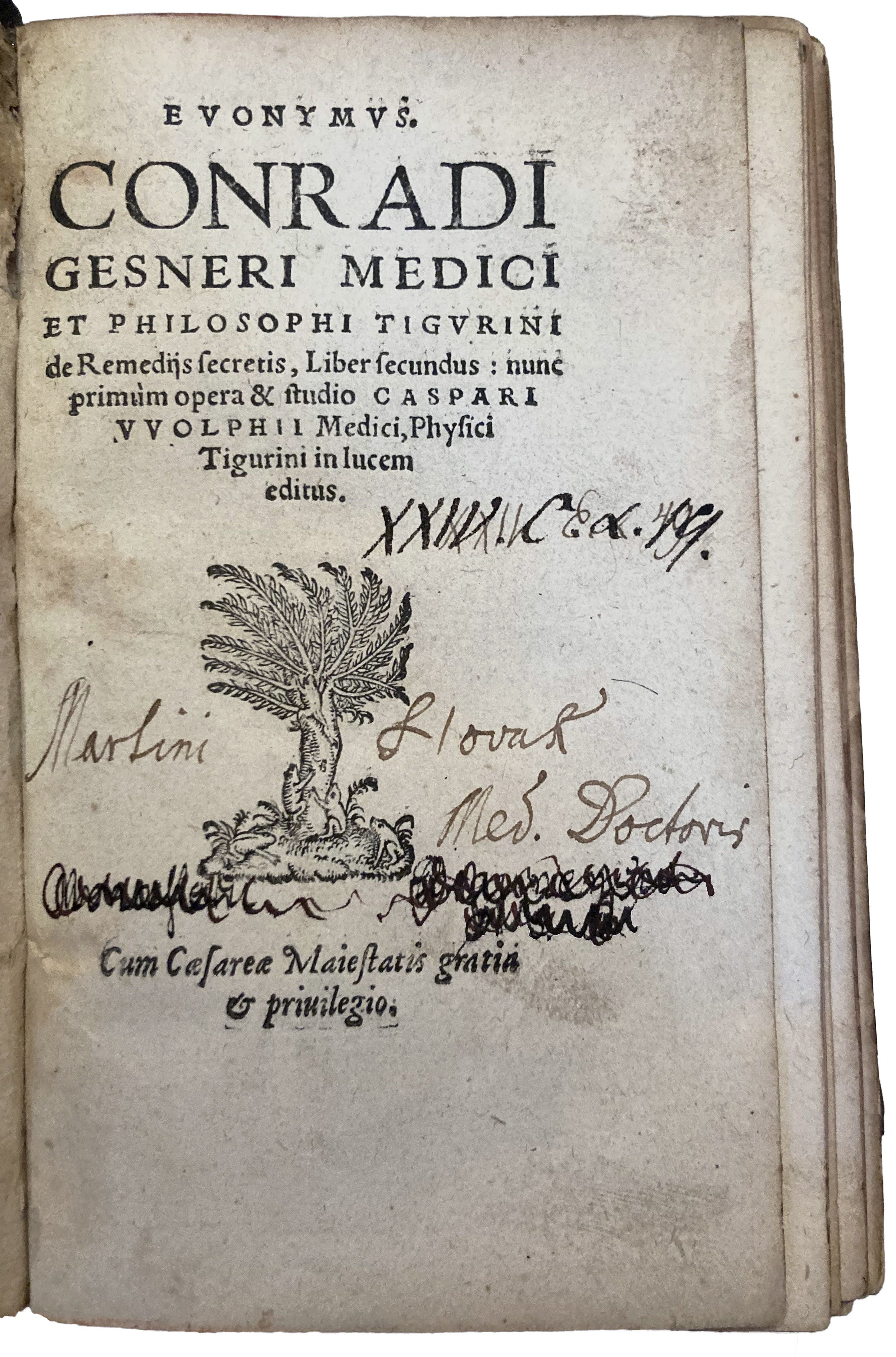 GESNER, Conrad.