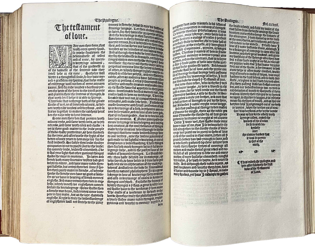 CHAUCER, Geoffrey.