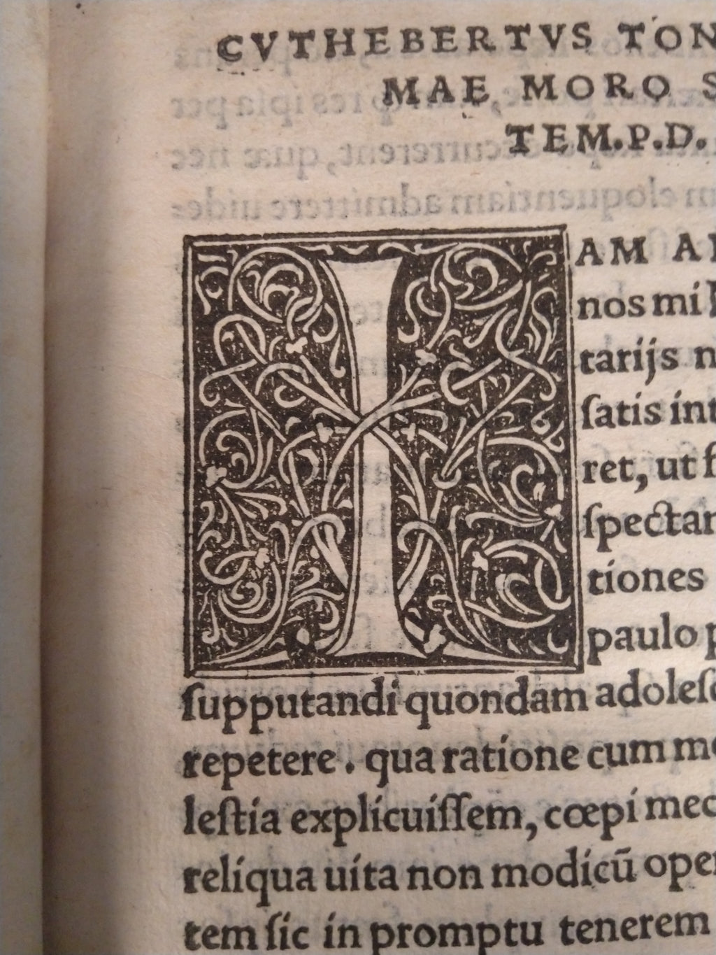 TUNSTALL, Cuthbert.