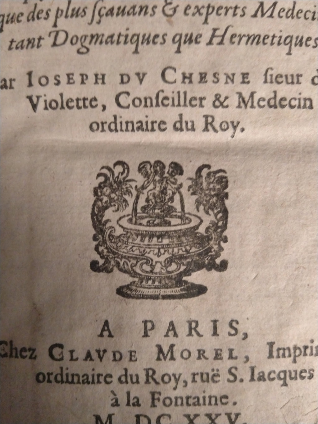 DU CHESNE, Joseph