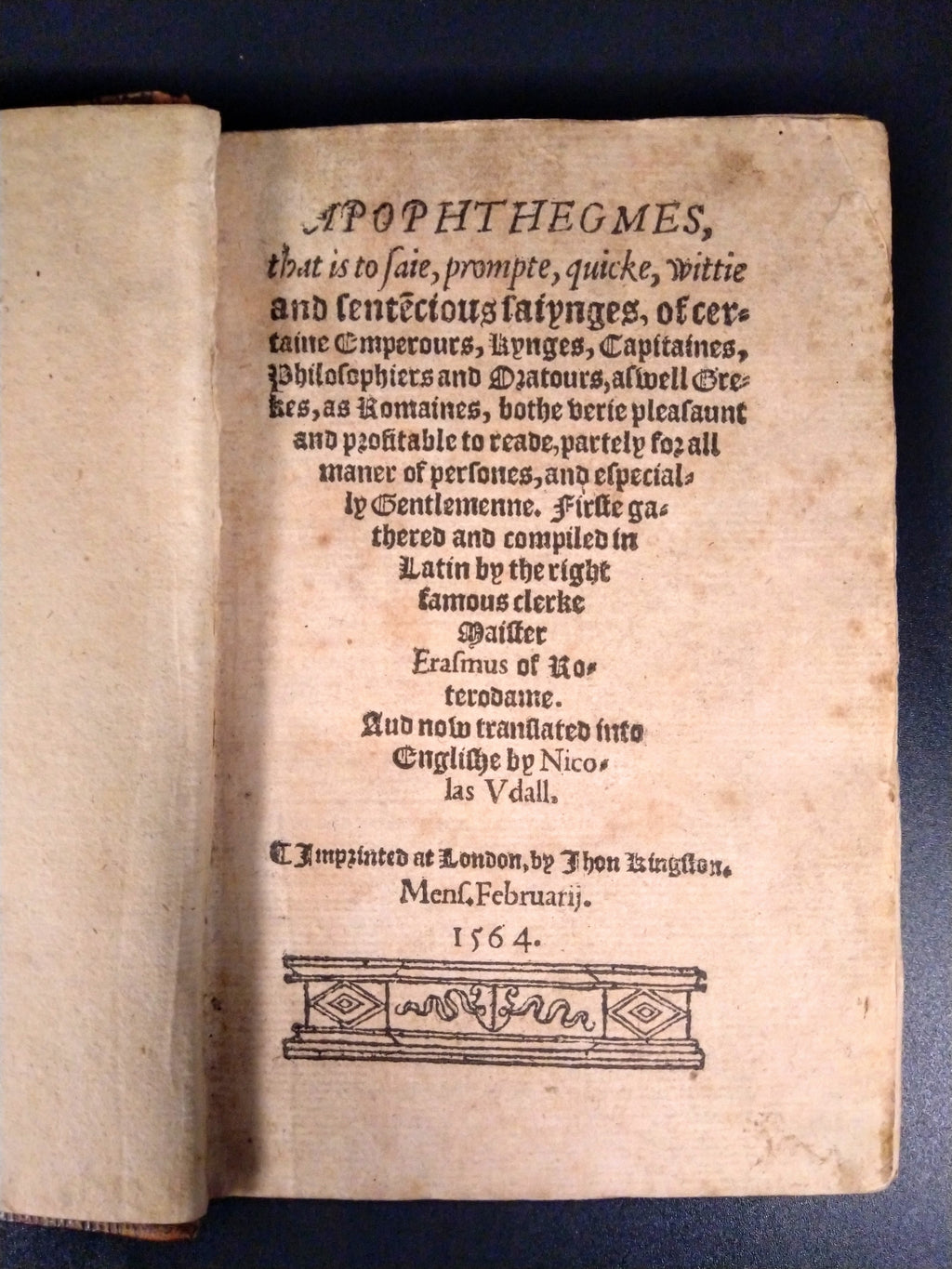 ERASMUS, Desiderius