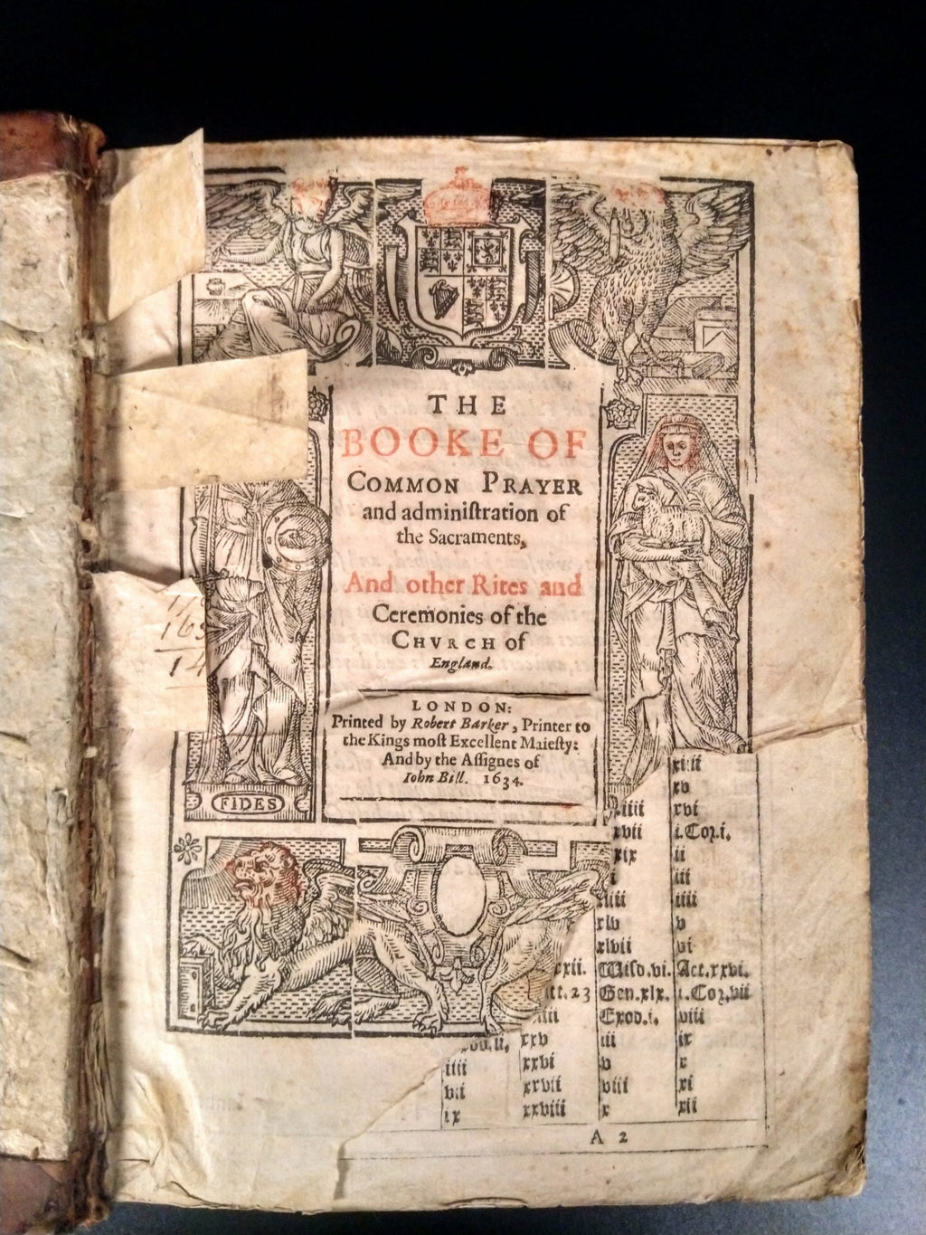 [BOOK OF COMMON PRAYER]