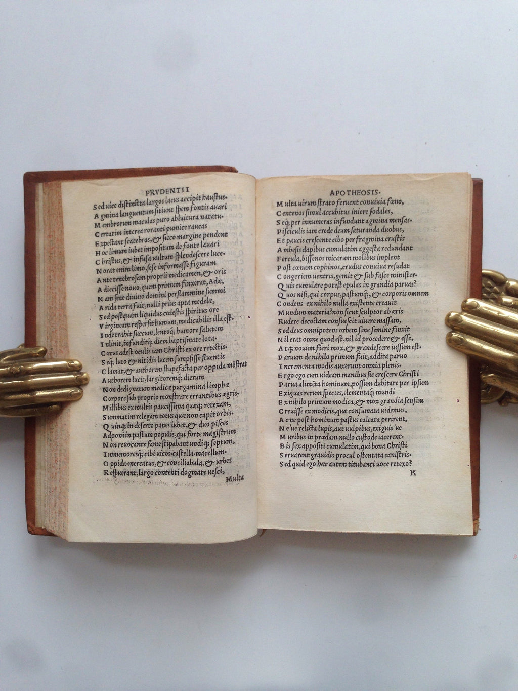 PRUDENTIUS; PROSPER; IOHANNES DAMASCENUS; COSMUS HIEROSOLYMITANUS; THEOPHANES