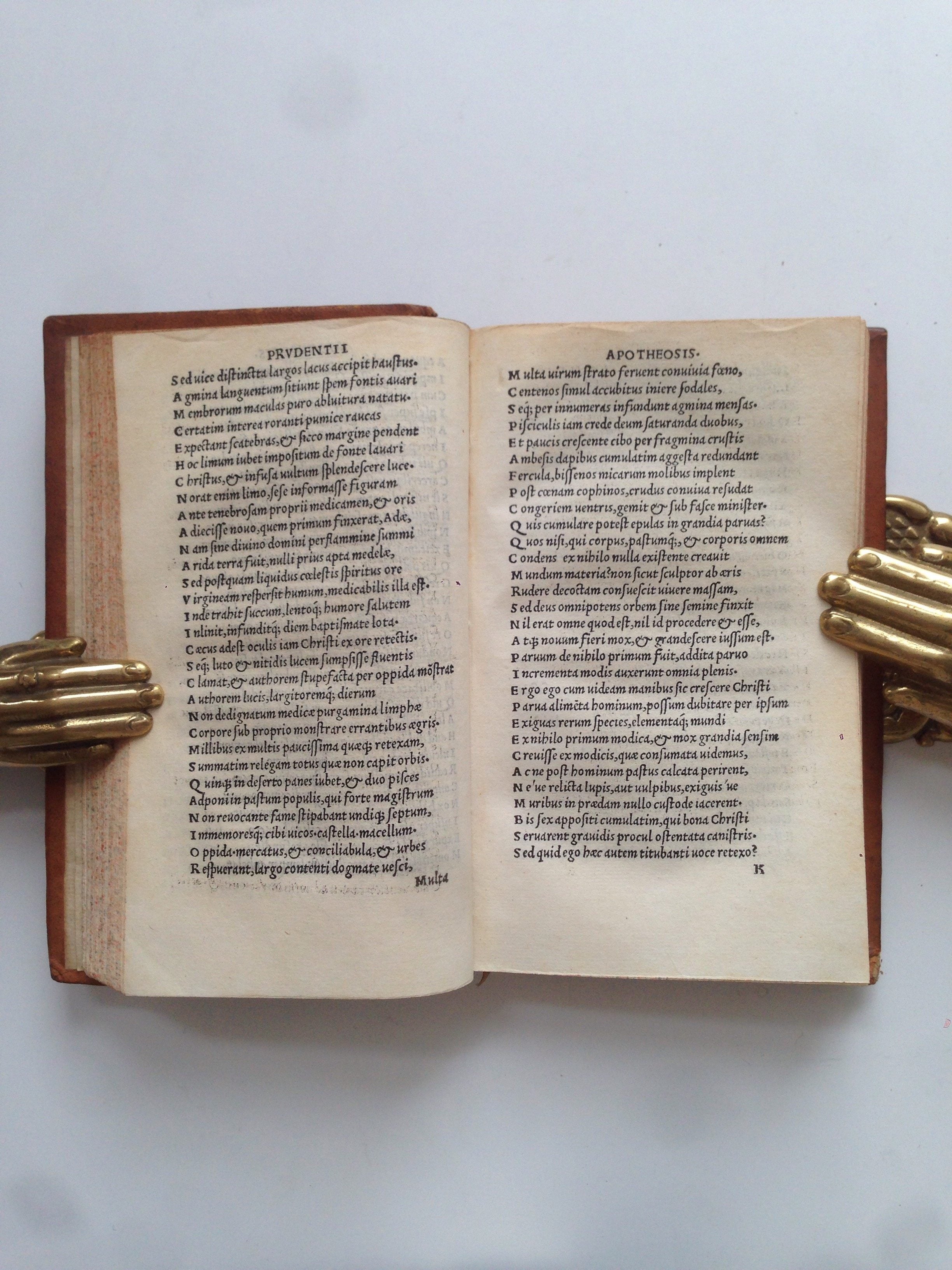 PRUDENTIUS; PROSPER; IOHANNES DAMASCENUS; COSMUS HIEROSOLYMITANUS; THEOPHANES