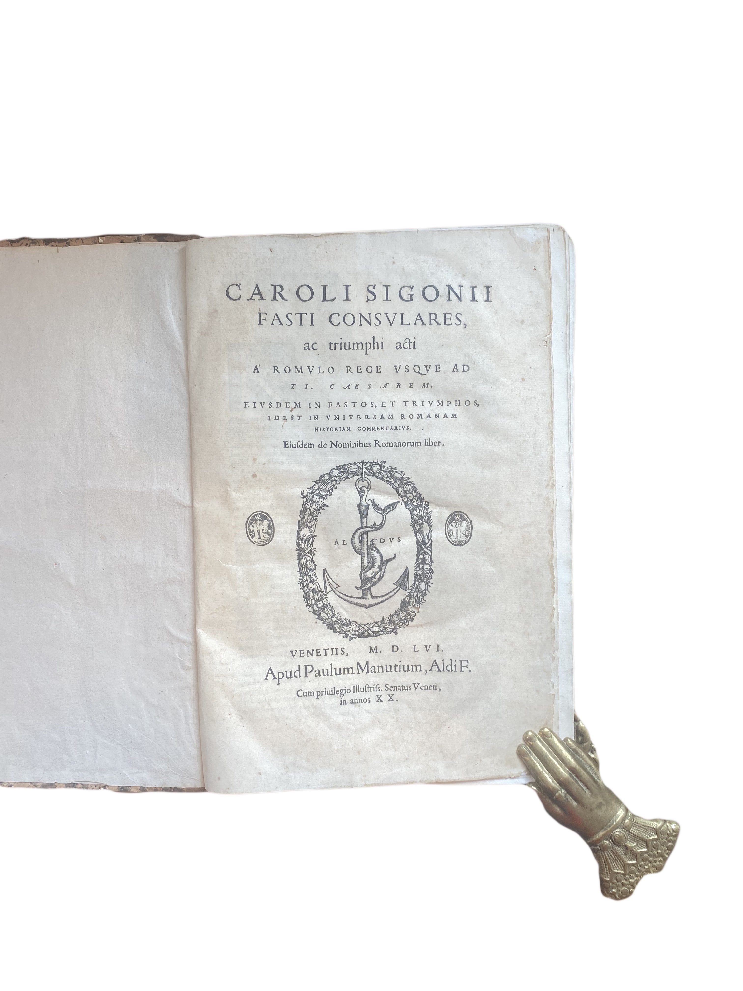 SIGONIO, Carlo.