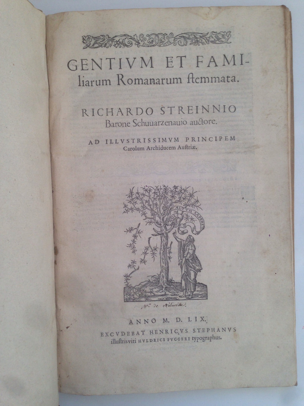 STREINNIUS, Richardus