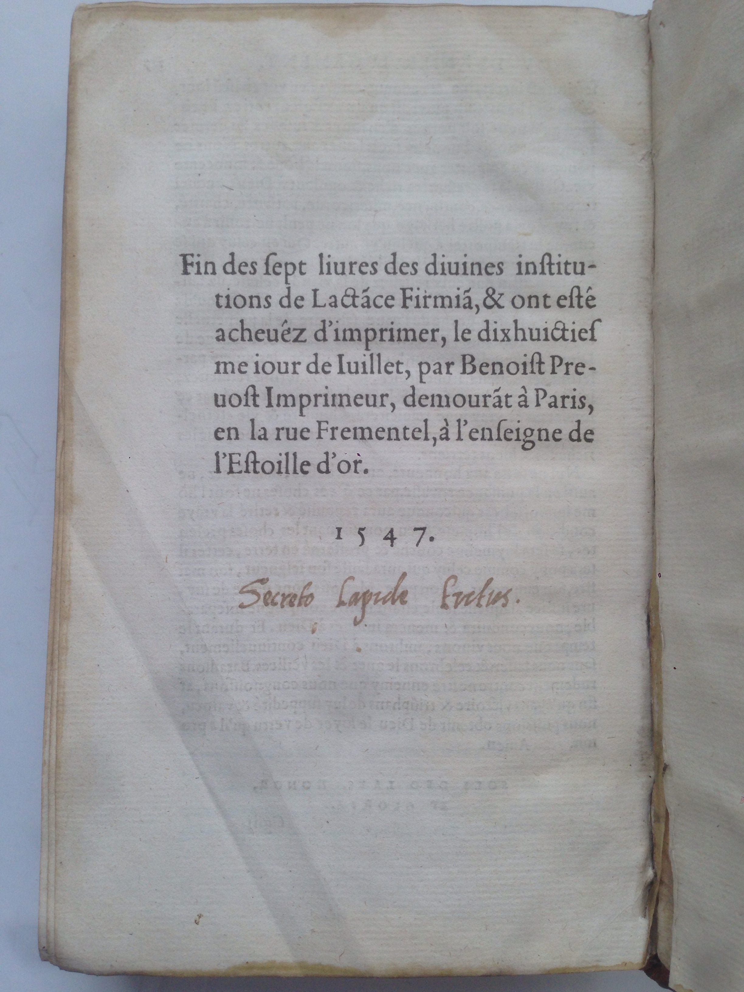 LACTANTIUS, Firmanus