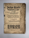 REUCHLIN, Johann.