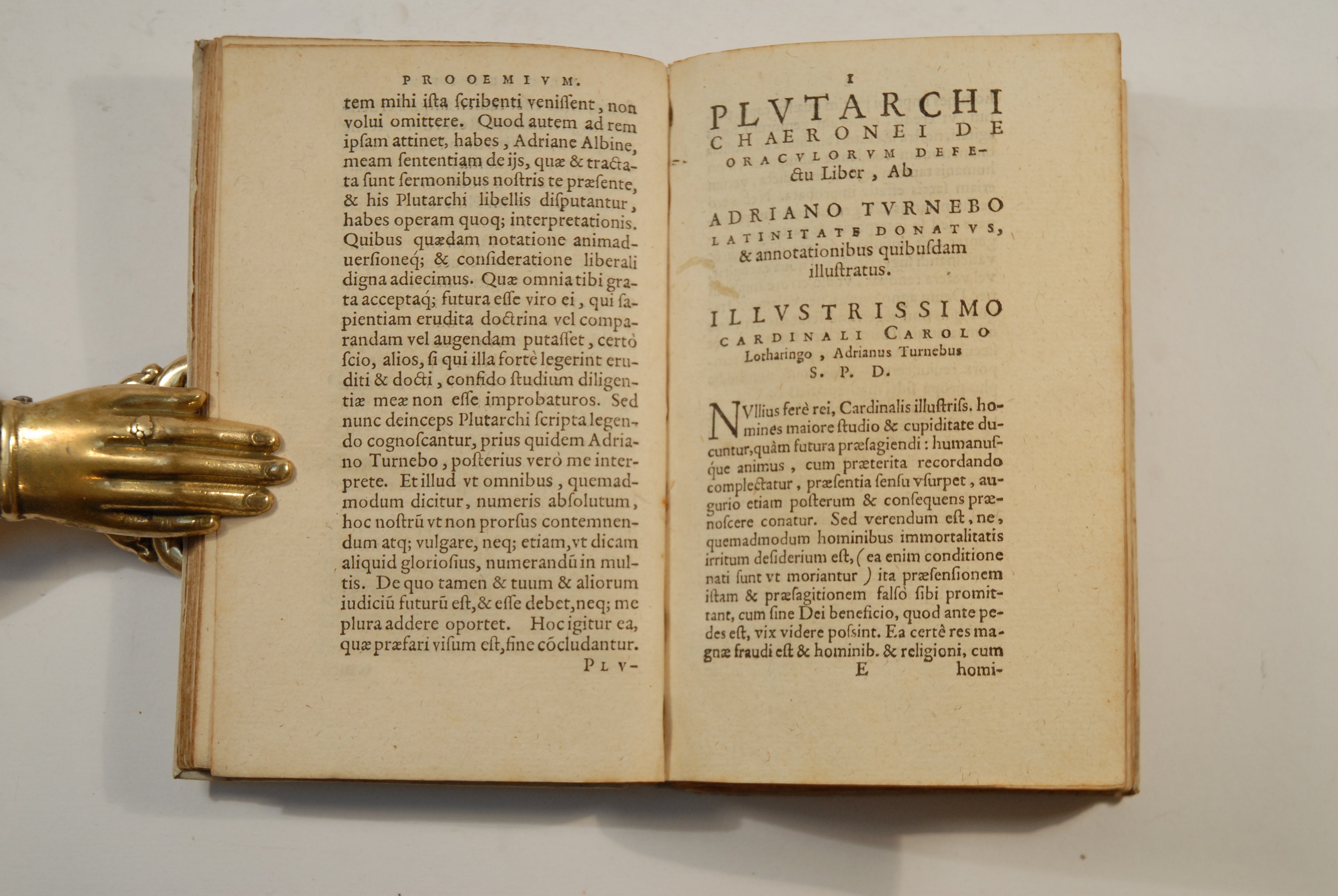PLUTARCH [and] CAMERARIUS, Joachim
