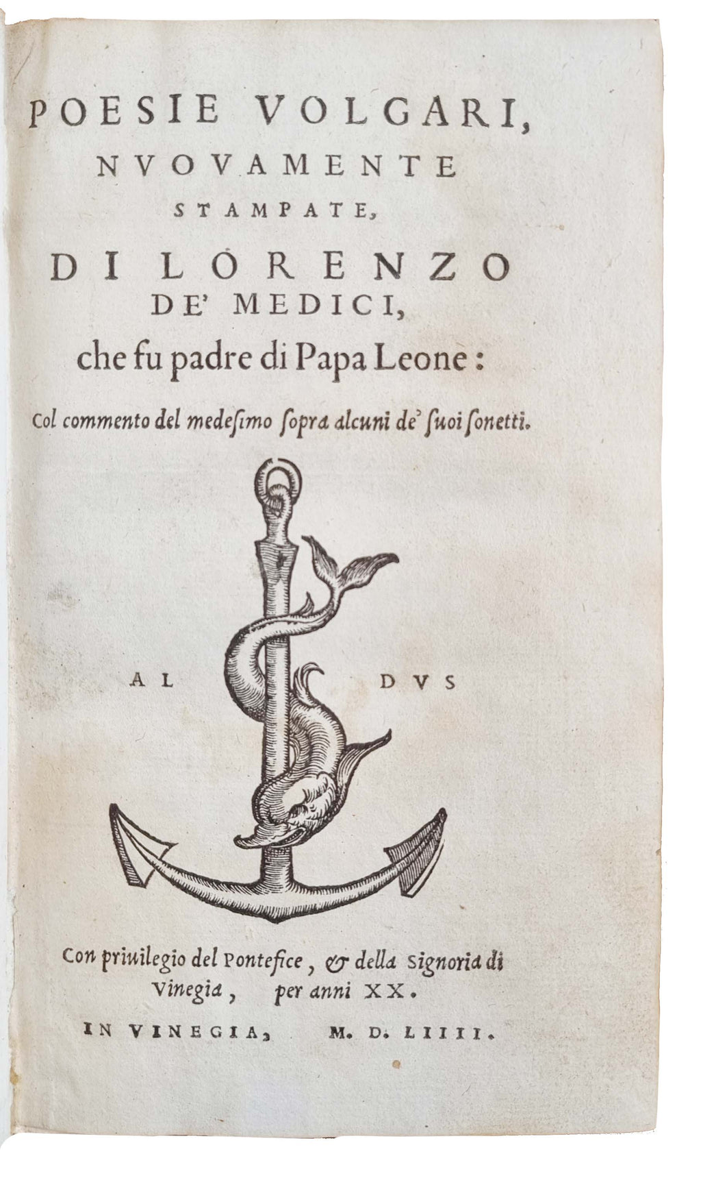 DE MEDICI, Lorenzo