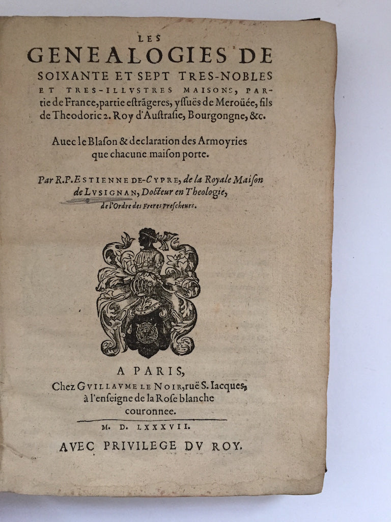 LUSIGNAN, Estienne