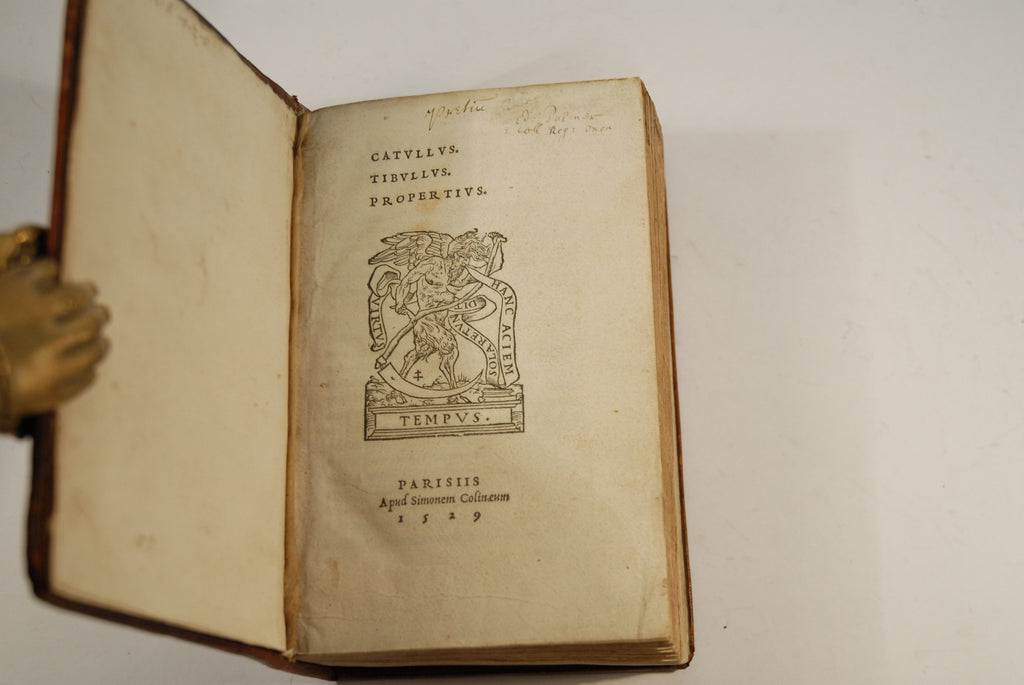 CATULLUS, TIBULLUS and PROPERTIUS [with] JUVENAL and PERSIUS