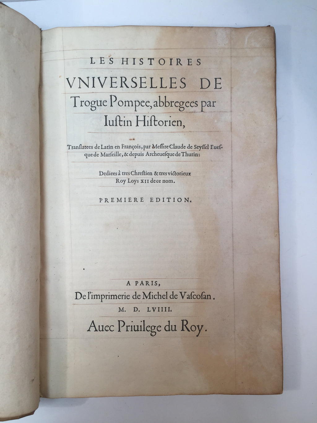 JUSTINUS, Marcus Junianus