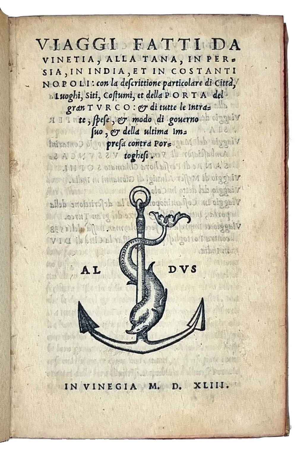 [BARBARO, Giosafat, et al.]