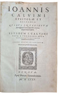CALVIN, Jean; BEZA, Theodore de, ed.