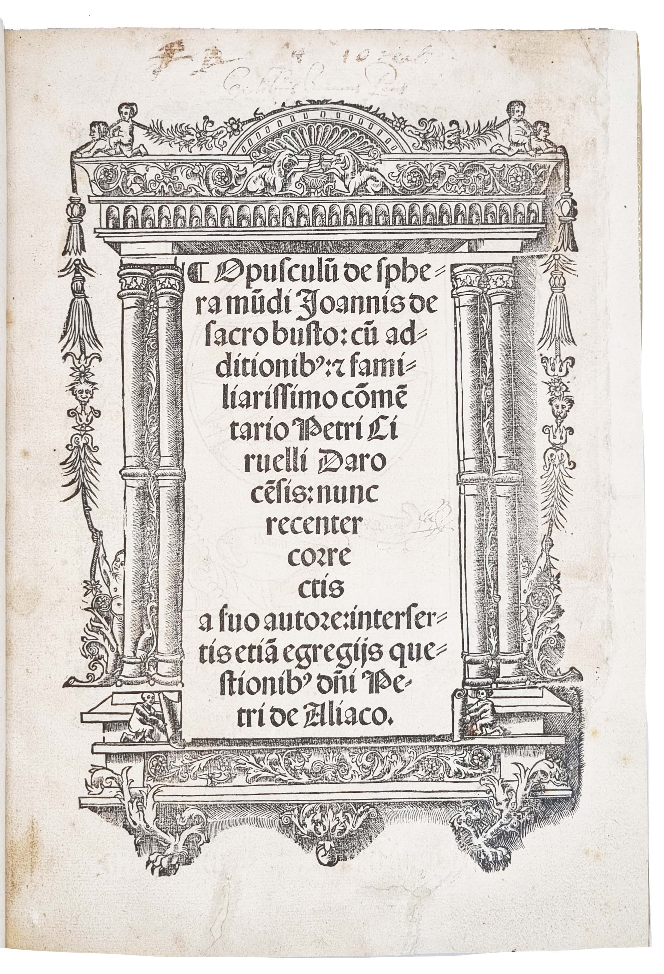 DE SACROBOSCO, Johannes.
