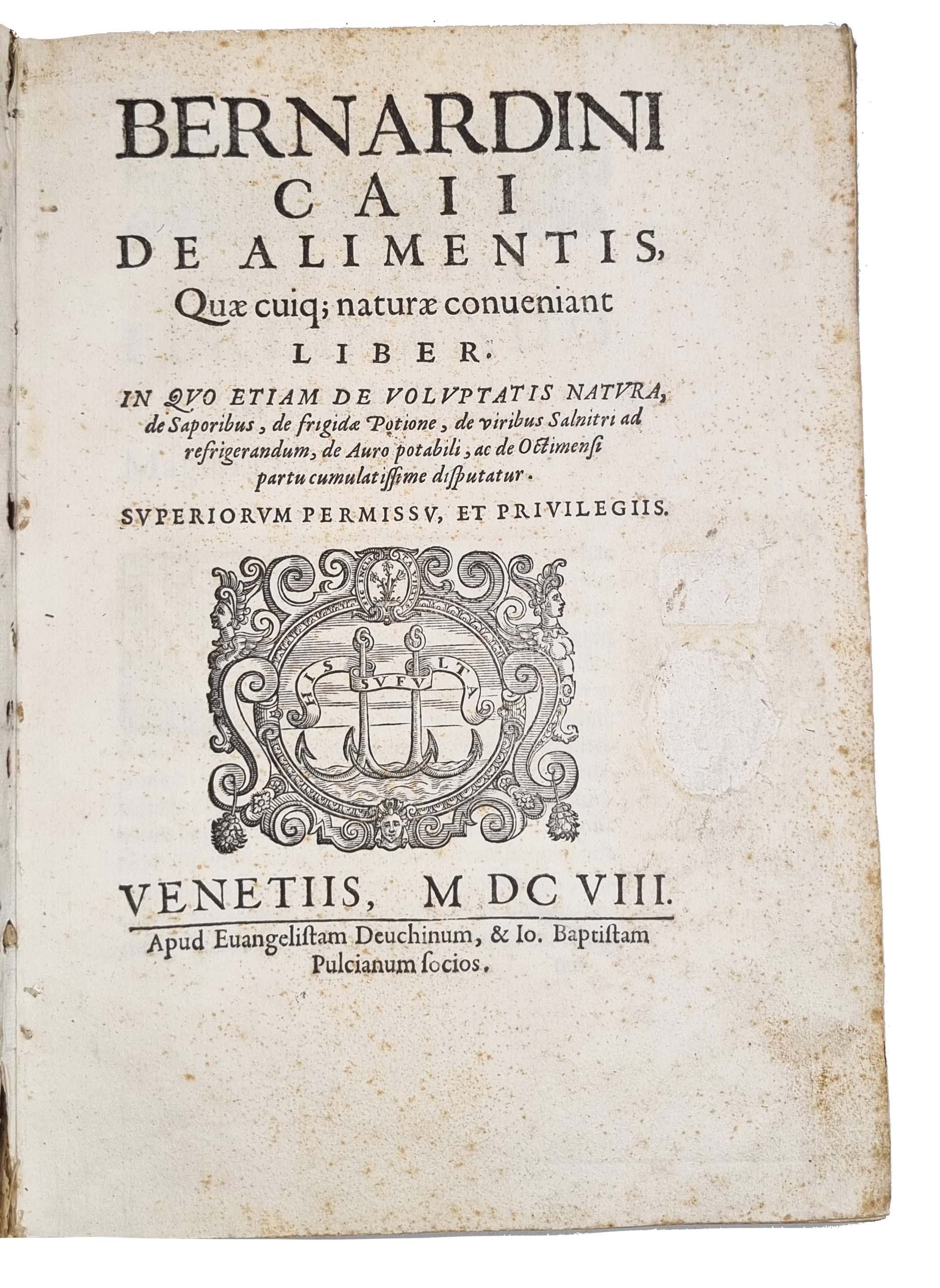 CAIUS, Bernardinus