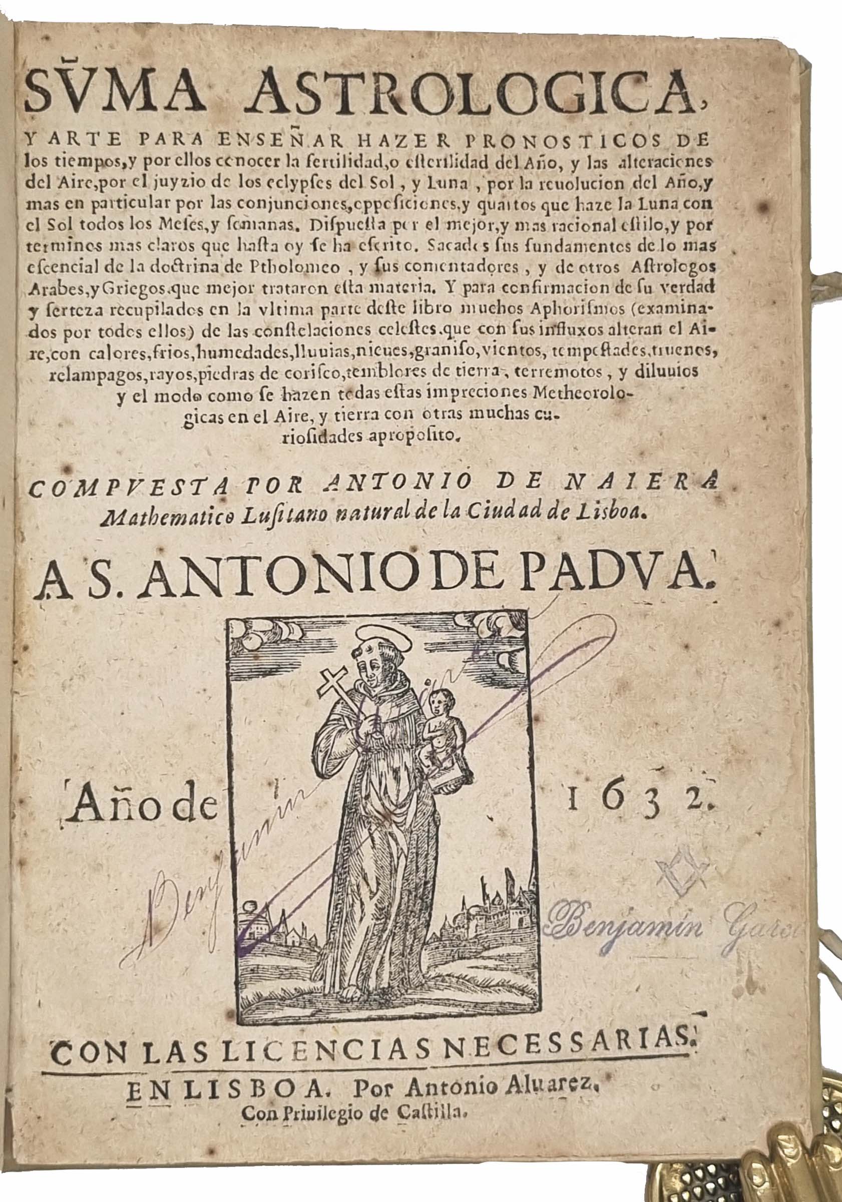 NAJERA, Antonio de.