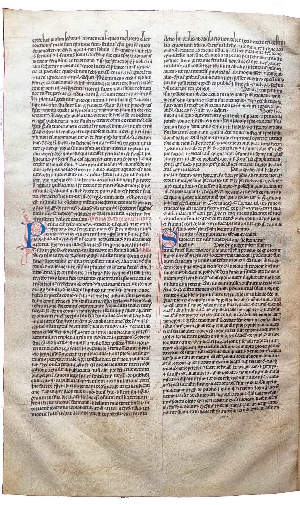 AZO OF BOLOGNA [with] BLANOSCO, Johannes de.