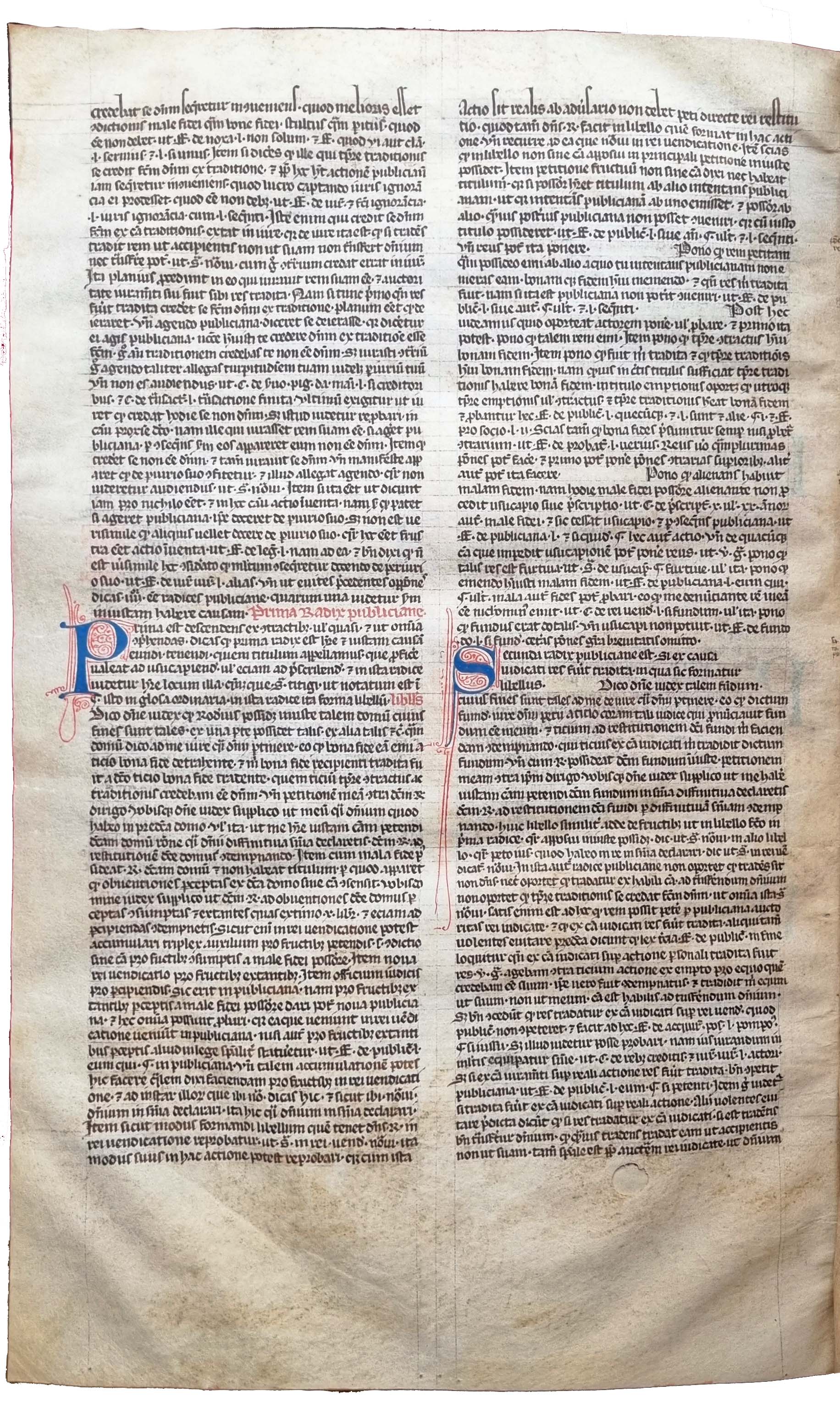AZO OF BOLOGNA [with] BLANOSCO, Johannes de.