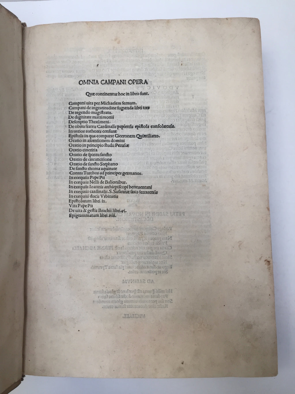CAMPANUS, Johannes Antonius