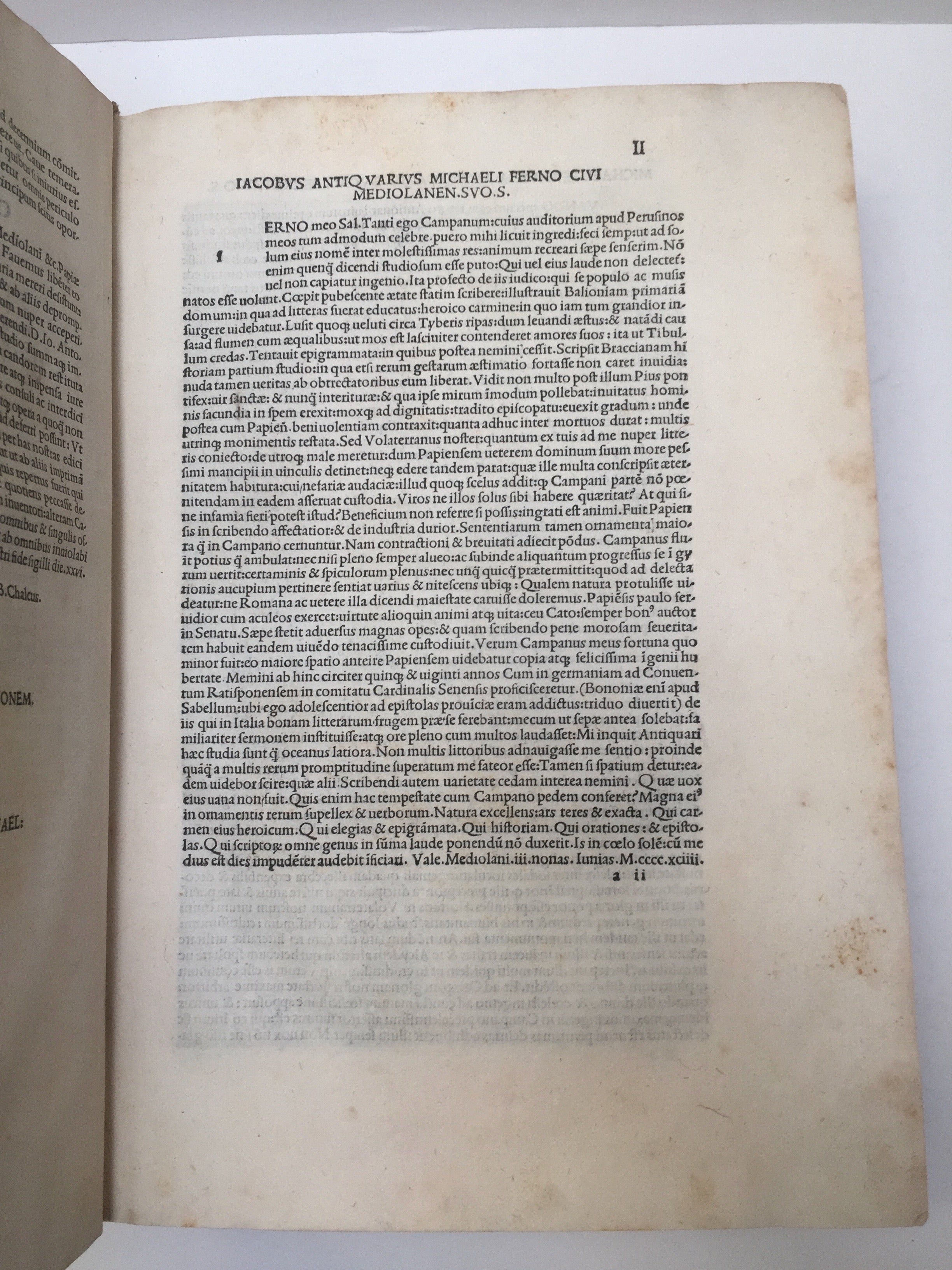 CAMPANUS, Johannes Antonius