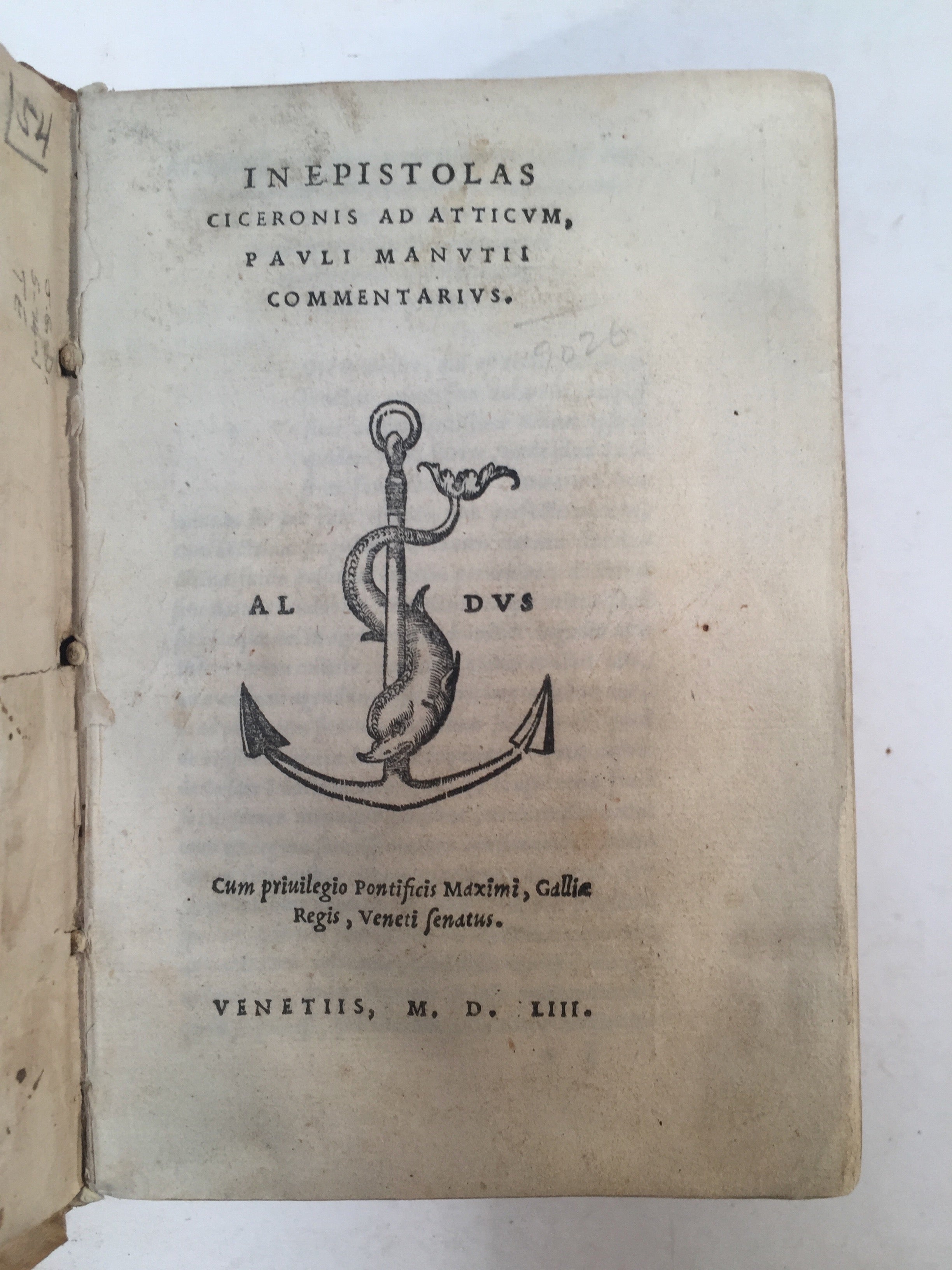 MANUTIUS, Paulus