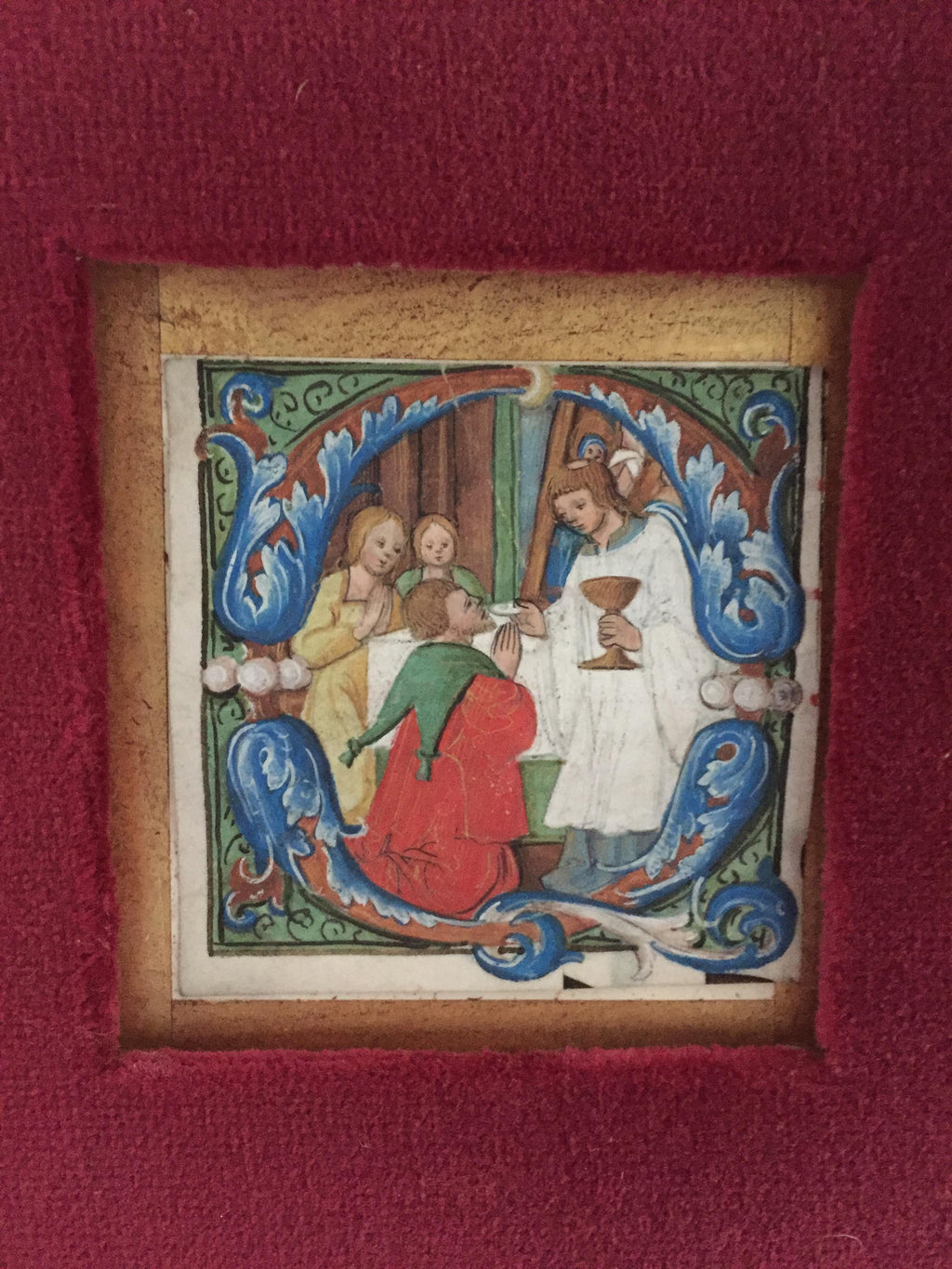 FIVE HISTORIATED INITIALS