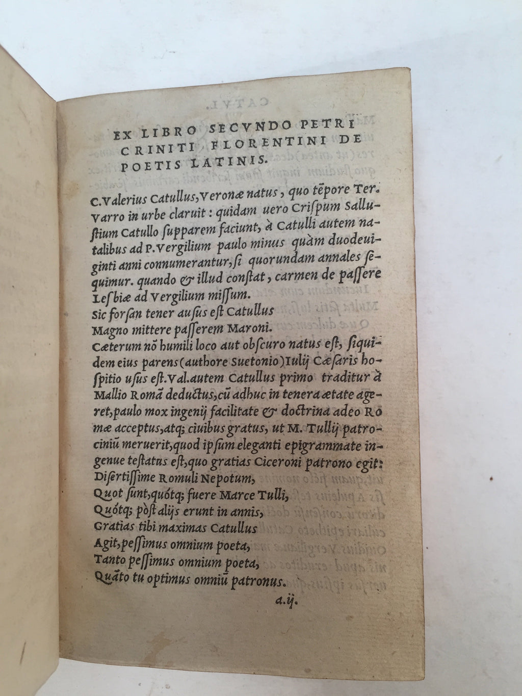 CATULLUS, TIBULLUS, PROPERTIUS