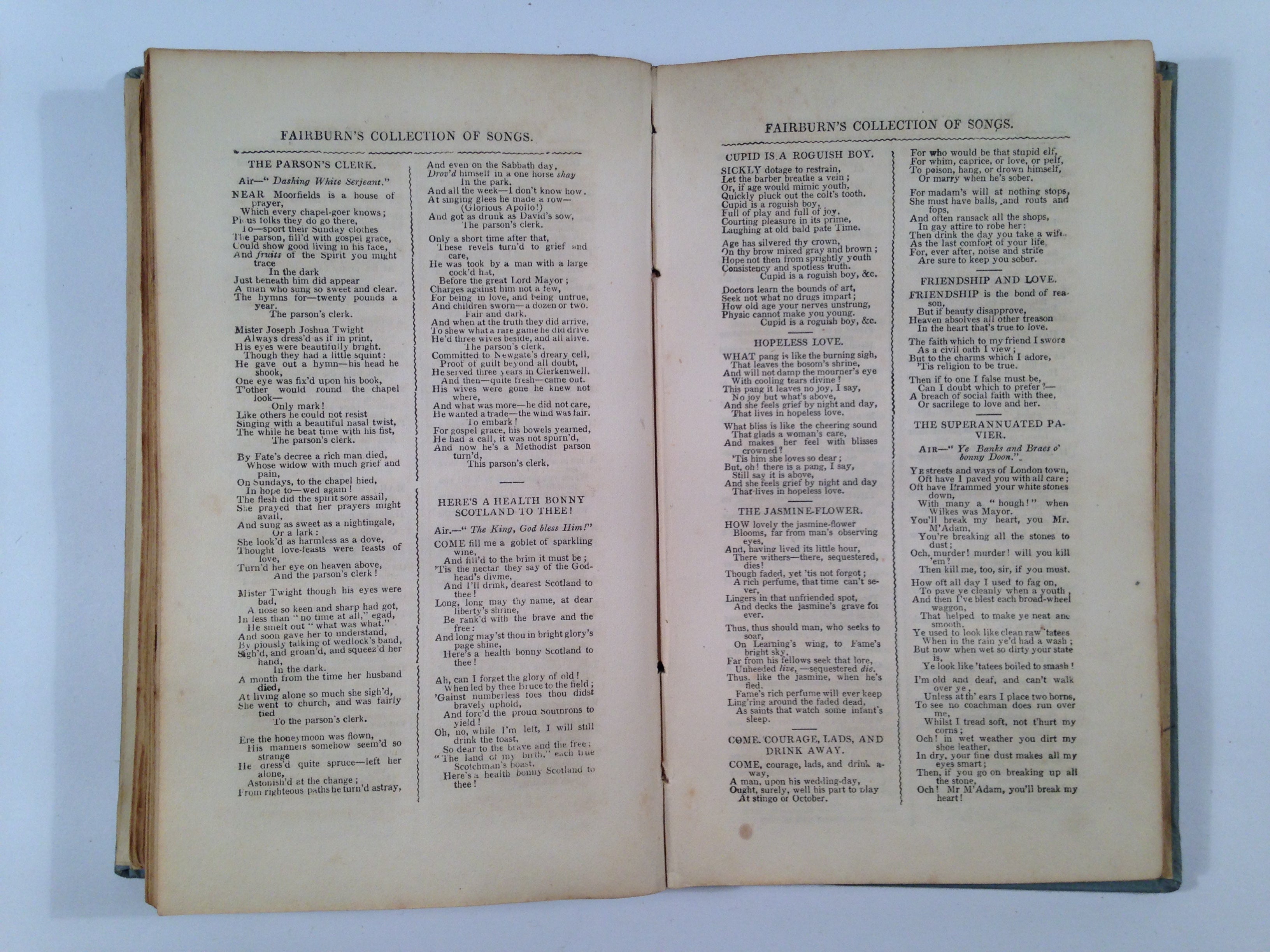 FAIRBURN s Collection of Songs