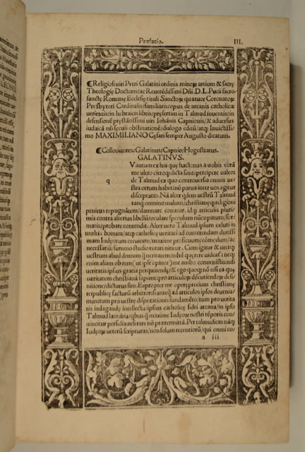 COLUMNA, Petrus Galatinus.