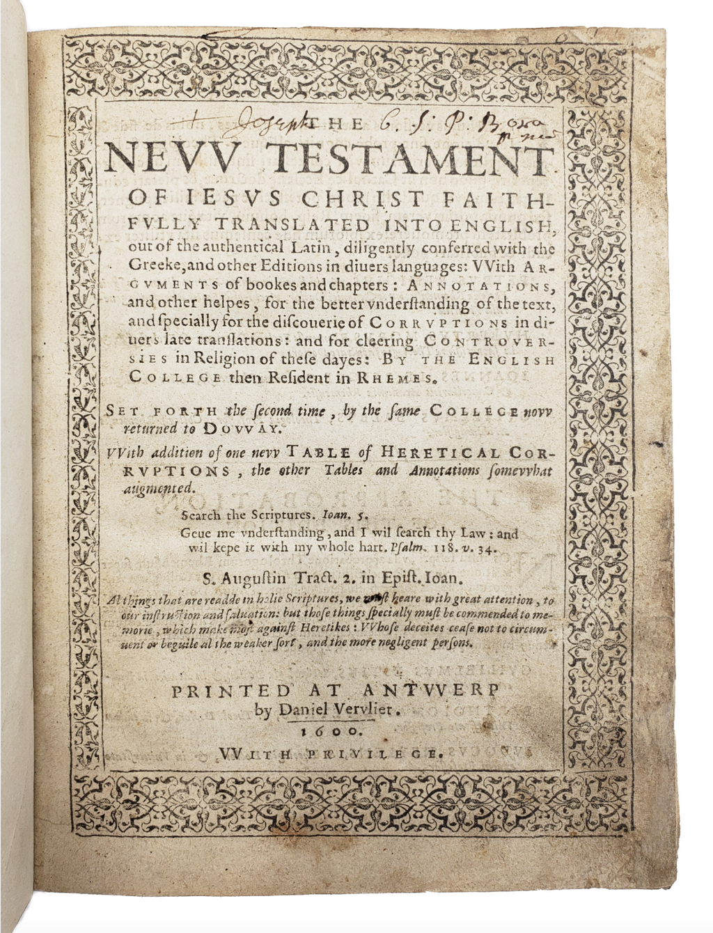 [BIBLE.] THE NEW TESTAMENT.