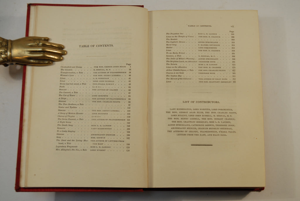 THE KEEPSAKE FOR 1831