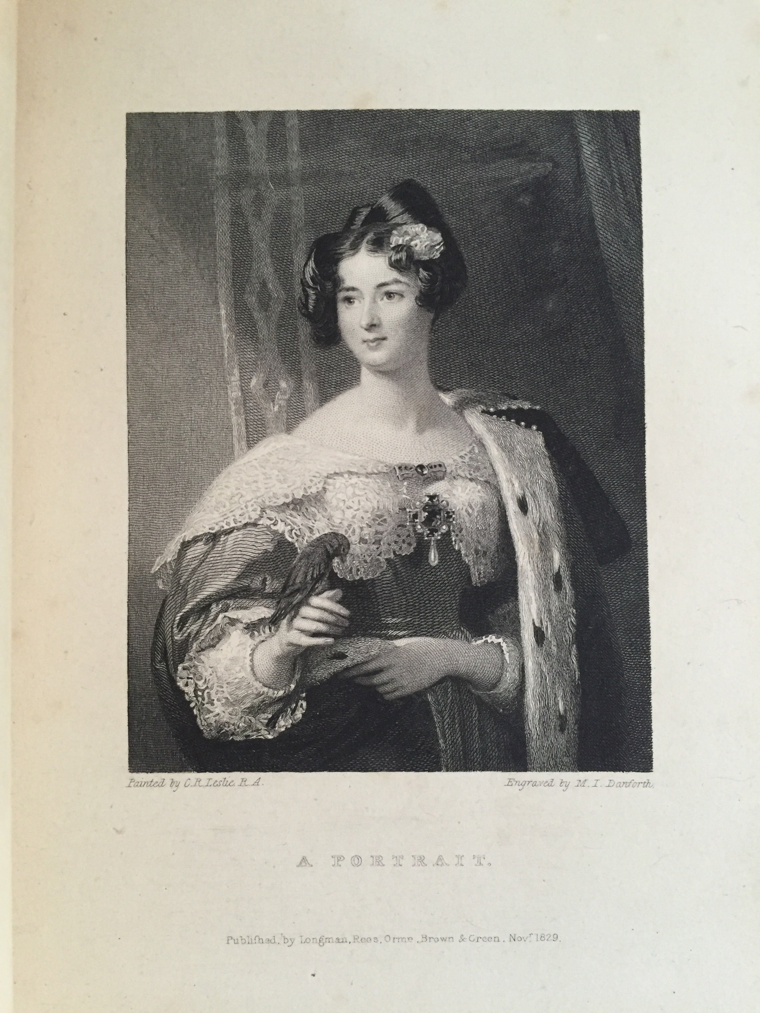 WATTS, Alaric A. (ed.) LITERARY SOUVENIR 1830