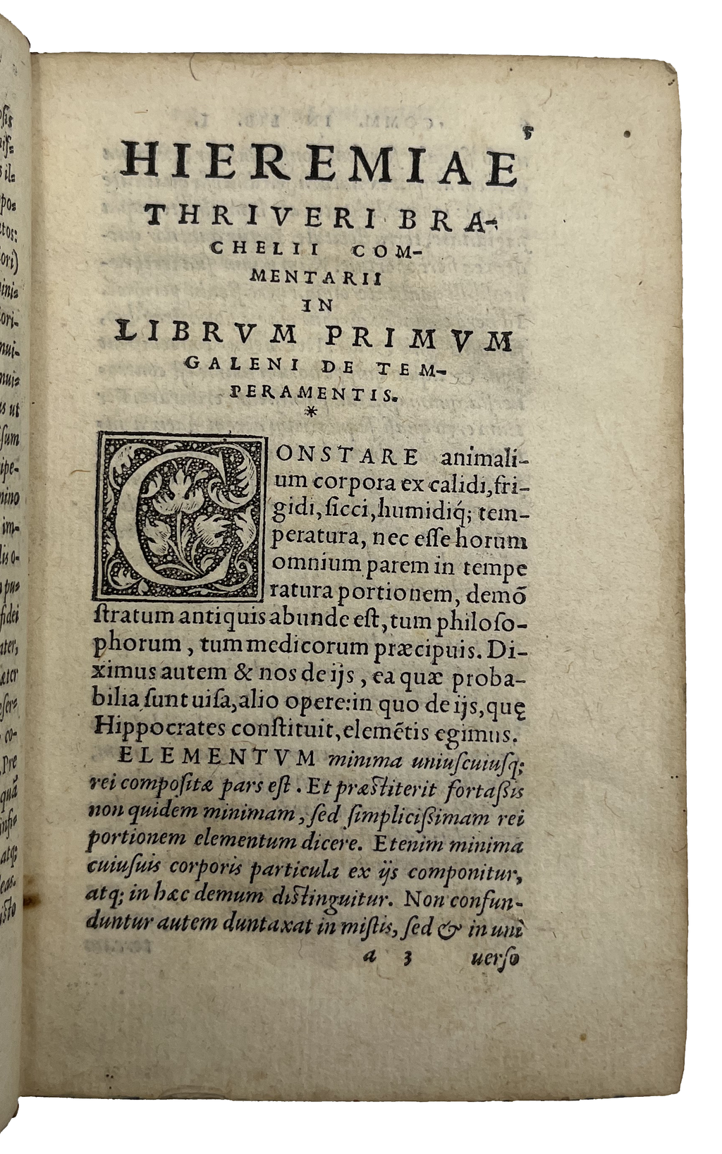 GALEN, comm. THRIVERIUS, Jeremias Brachelius, trans. LINACRE, Thomas.