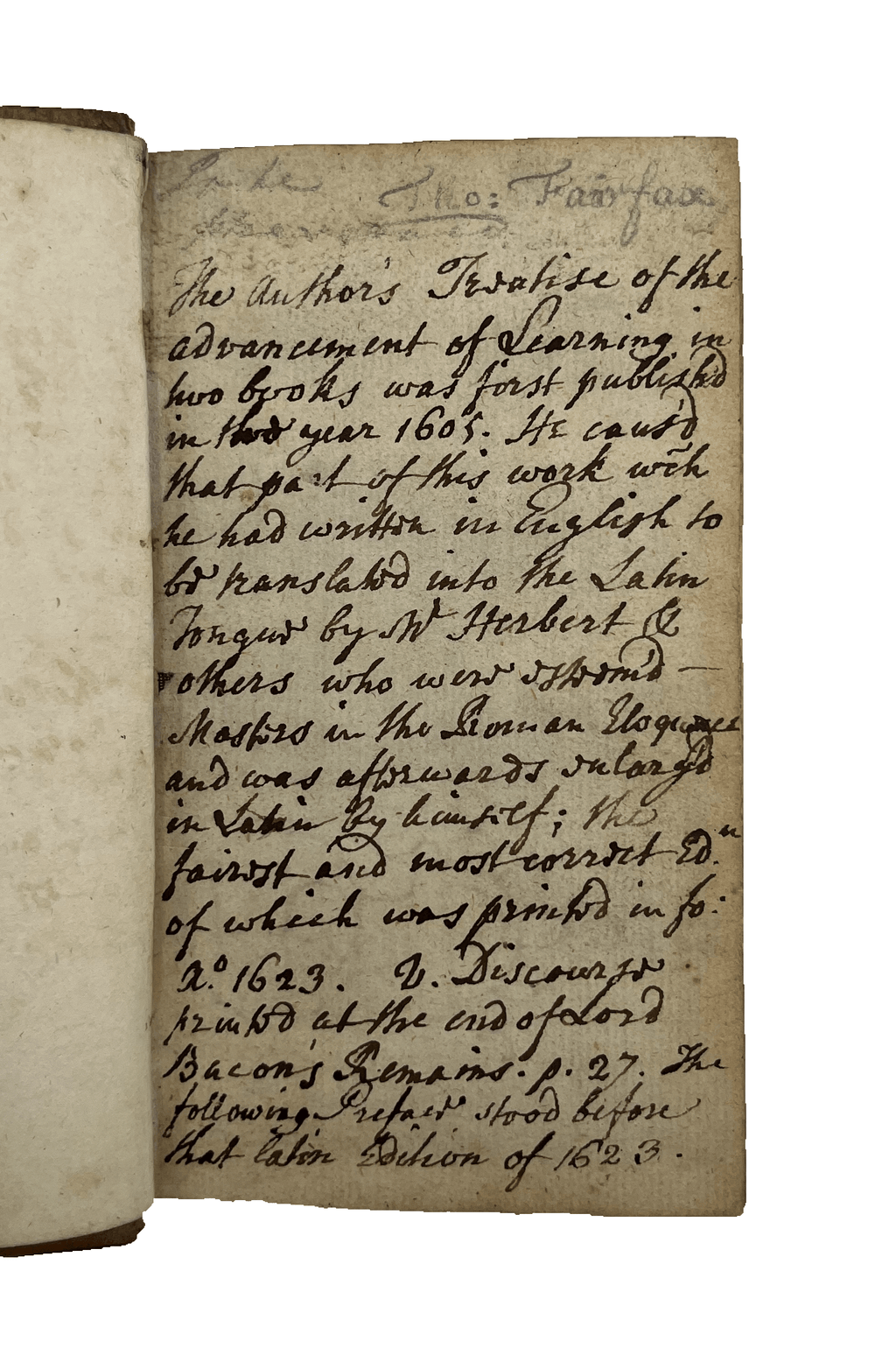BACON, Francis.