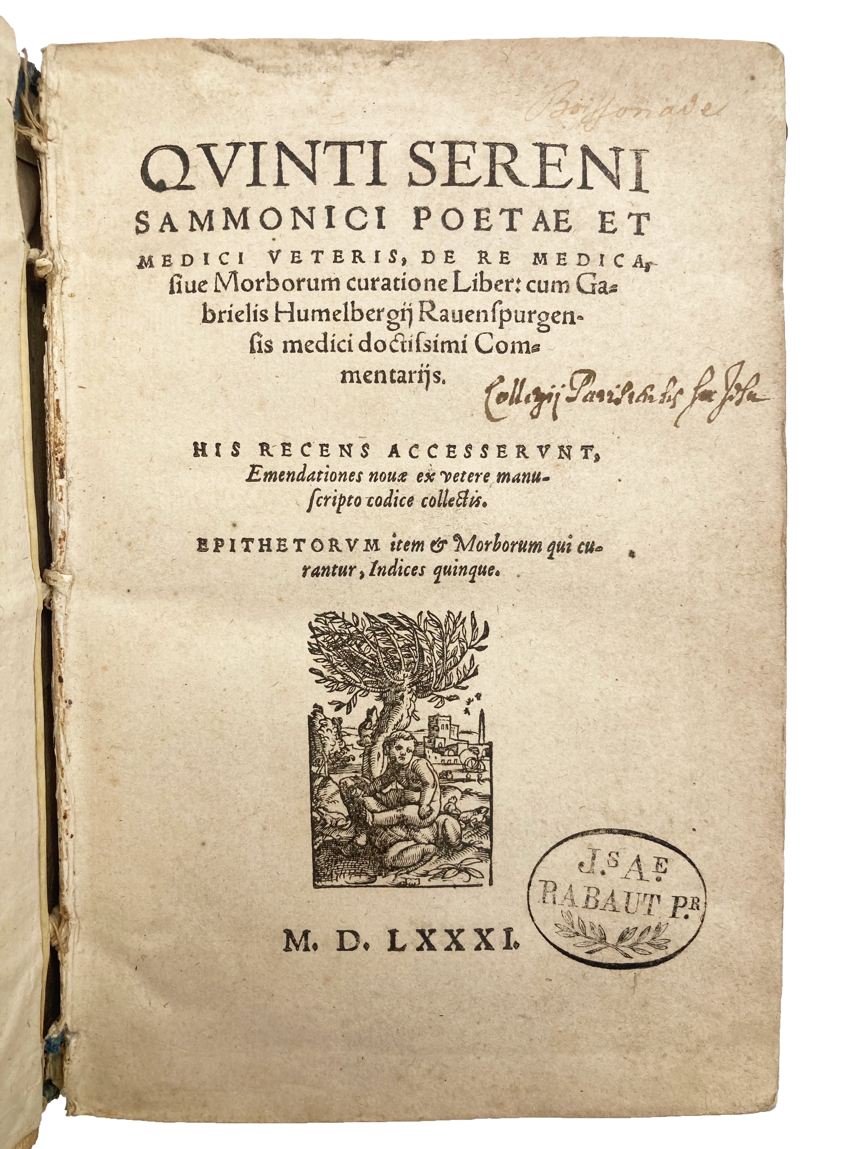 SERENUS, Quintus Sammonicus.