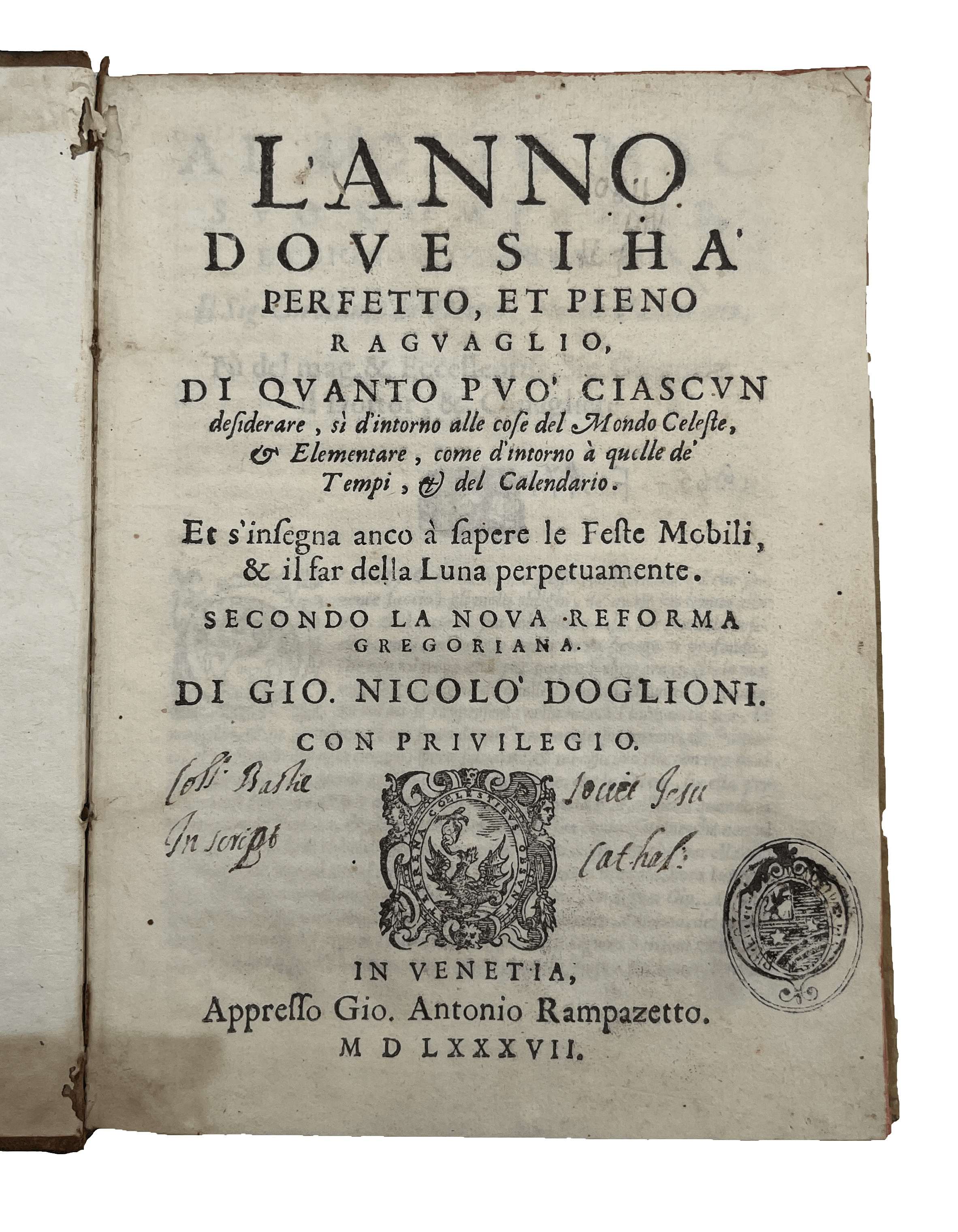 DOGLIONI, Giovanni Nicol√≤